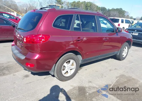 2007 Hyundai Santa Fe Gls z USA, uszkodzony, nr VIN 5NMSG13D17H101695